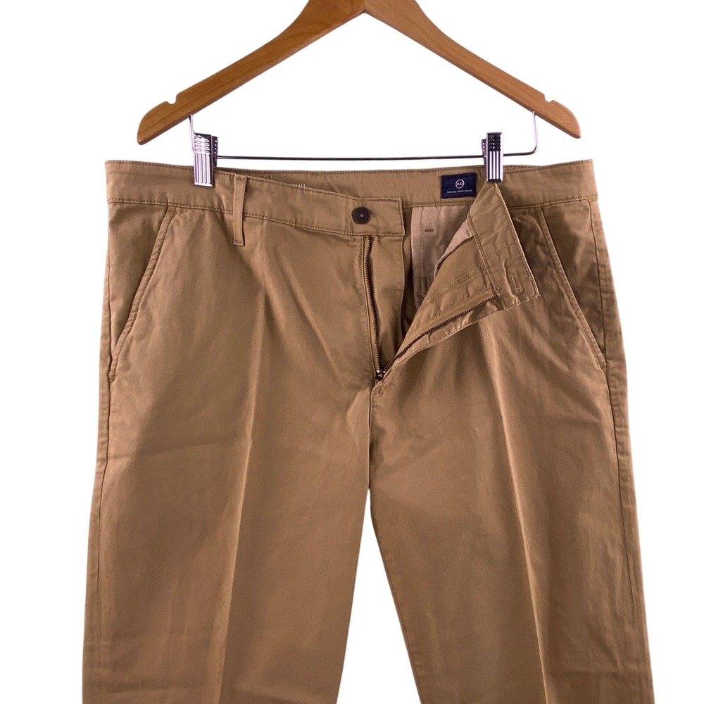 AG Jeans The Marshall Slim Fit Chinos Tan‎ Khaki Mens Size 38x30
